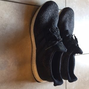 Black/Wool 3.0 Ultra Boost Size 13